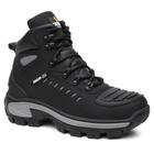 Bota Coturno Botina Motoqueiro Masculino Em Couro Nobre Palmilha Em Gel Resistente Original Shelga