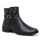 Bota Coturno Cano Curto Gmm Shoes Básico Feminino