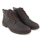 Bota Coturno Cano Curto Masculina Casual Urbano Conforto Dia a Dia