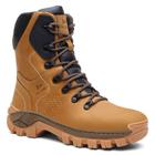 Bota Coturno Cano Longo Adventure Masculino Em Couro Trekking Camping Atividade Ar Livre Athenas