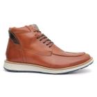 Bota Coturno Casual Masculino Moc boots Elite Couro Premium