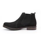 Bota Coturno Chelsea Preto Masculina Elastico Moda Tendência