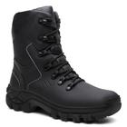 Bota Coturno Couro Cano Alto Masculina Ideal Trilhas Resistência Durabilidade Conforto Aventura