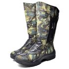Bota Coturno Couro Masculina Camuflada Exército Cmr Shoes