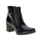 Bota Coturno Dakota Ankle Boot Salto Grosso G9641 Preto