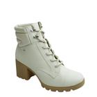 Bota Coturno Dakota Feminina Cano Curto Couro G4652 - Tule - 38