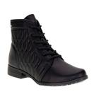 Bota Coturno Dakota Matelassê Cano Baixo Feminino G9551 Preto