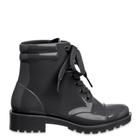 Bota Coturno Femina Iggy Preta Pj4995 Petite Jolie - Nova