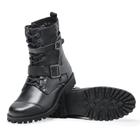 Bota Coturno Feminina Cano Médio Camurça Stefanello - DR13 - Preto