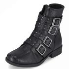 Bota Coturno Feminina Conforto Moderna Piccadilly