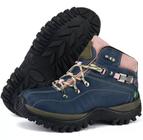 Bota Coturno Feminino Adventure Trilha Cores Diferentes