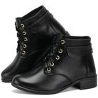 Bota Coturno Feminino Casual Botinha Inverno Barato