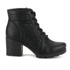 Bota Coturno Feminino Dakota Salto Bloco G9601 - Preto