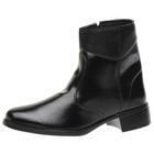 Bota Coturno Feminino Leve Conforto Gmm Shoes Sola Reta Moderna