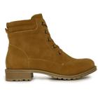 Bota Coturno Feminino Mostarda Mooncity