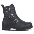 Bota Coturno Feminino Preto Ref-4201