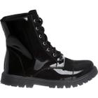 Bota Coturno Feminino Preto Sola Trotorada Super Confortável