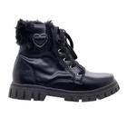 Bota Coturno Infantil Menina Fashion Fz 0410132 Preto