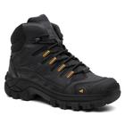 Bota Coturno Masculina Adventure Cano Médio Conforto Leve Resistente Trekking Rapel Trilha