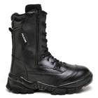 Bota Coturno Masculina Militar Cano Médio Básico Casual Tática Motociclista Com 2 Zíper