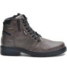 Bota Coturno Masculina Motoqueiro Conforto Marrom