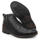 Bota Coturno Masculina Urbana casual couro griffe 054