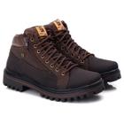 Bota Coturno Masculino Adventure Marrom