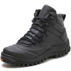 Bota Coturno Masculino Adventure Militar Trilha Em Couro