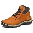 Bota Coturno Masculino Couro Adventure Mid Segurança Trilha