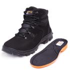 Bota coturno Master Boots Arizon max preta unissex com c.a