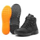 Bota Coturno Militar Acero One Mid Preto Cano Curto