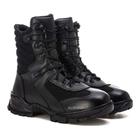 Bota Coturno Militar Masculina Cano Médio Couro Conforto