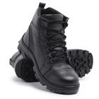 Bota Coturno Militar Motoqueiro Masculino Sapato Social Couro Conforto (Ref.JO1060)