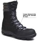 Bota Coturno Militar Tático Unisex Couro Macio