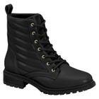 Bota coturno modare feminina preta 7074.103