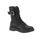 Bota Coturno Moleca Feminina Cano Alto Confortável 5339 102