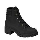 Bota Coturno Moleca Salto Bloco Médio Feminina 5338.107