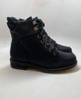 Bota Coturno MOONCITY preto cano baixo