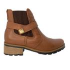 Bota Coturno Pegada Feminina 281412 - Marrom terracota