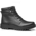 Bota Coturno Pegada Masculino em Couro - 09757