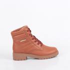 Bota Coturno Pink Cats V4091 Mascavo