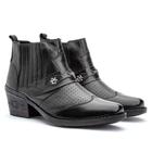 Bota Country Masculina Couro Conforto Casual