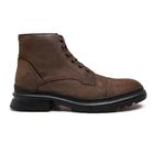 Bota Couro Democrata Masculina Garage Eron Cano Curto 528102