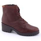 Bota Couro Natural Bottero Tratorada Feminina 335301 Coturno