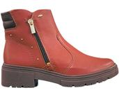 Bota Dakota Coturno Cano Curto Salto Baixo Calce Fácil G9572