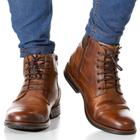 Bota de Couro Cooper Javali