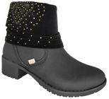 Bota De Criança Feminina Kidy Love Glam Preto 030-0031-0007