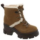 Bota de moda feminina UGG Brooklyn Hiker, castanha, tamanho 6,5