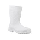 Bota de PVC Cano Curto Branca N40 - BRACOL