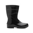 Bota De Pvc Preta Sem Forro Cano Curto Ca 37456 Bracol